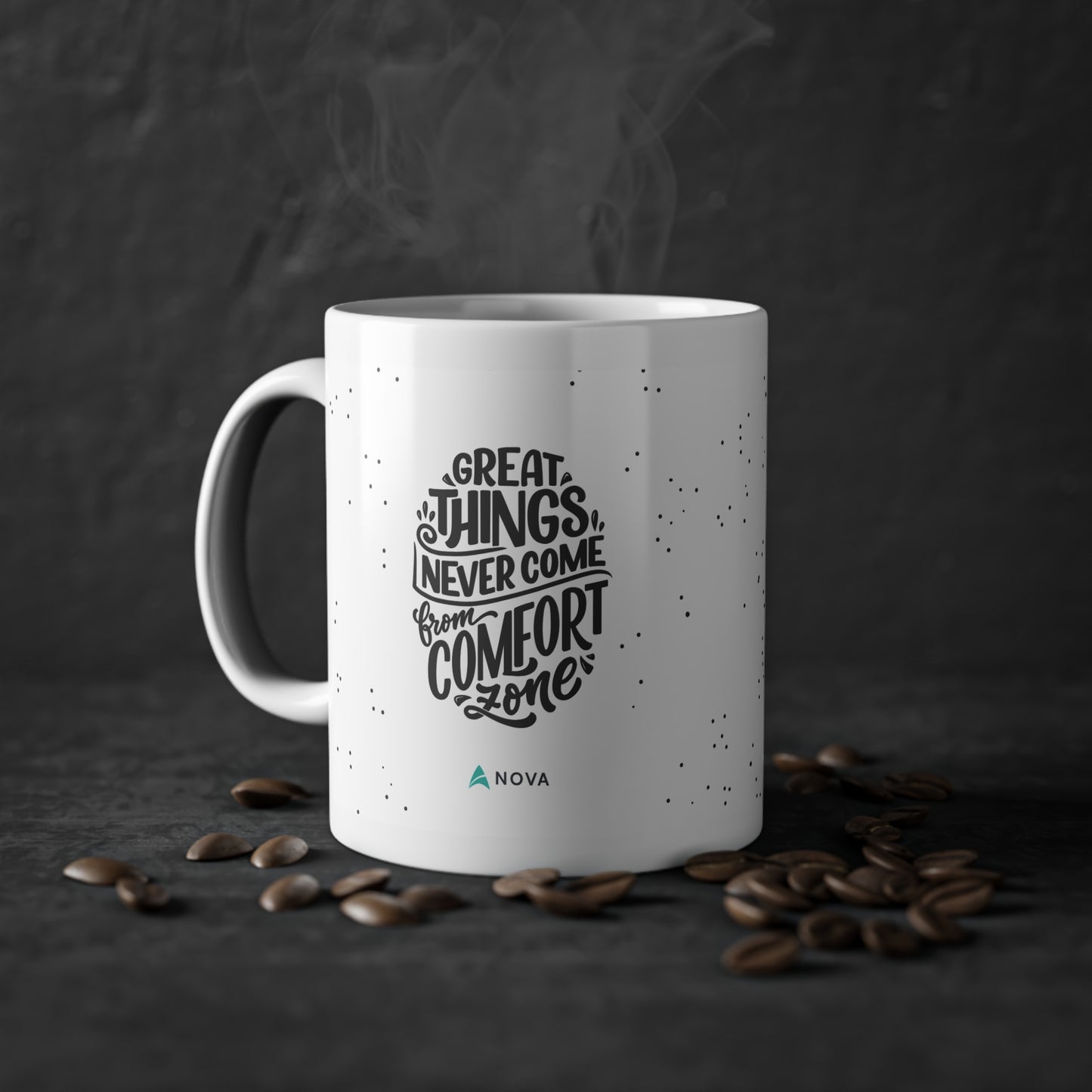Great things never come from comfort zone | Mug, 11oz/0.33ml
